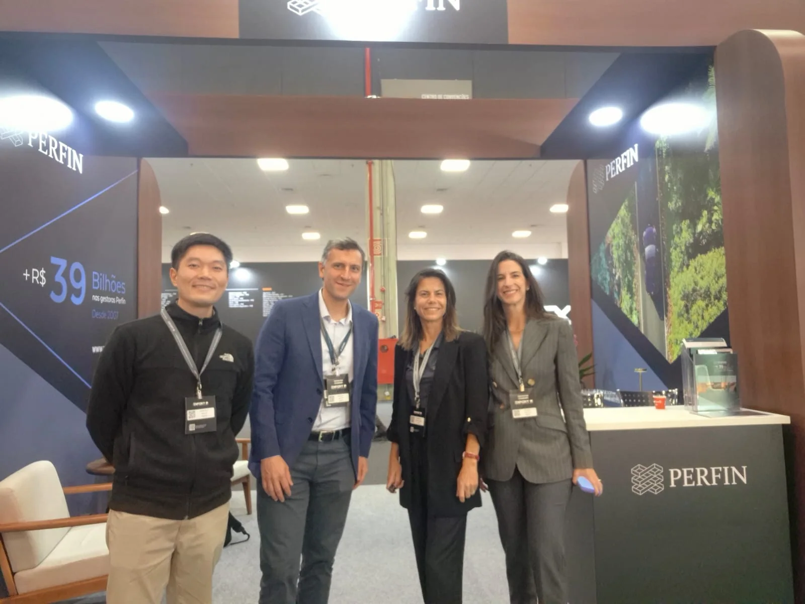 Equipe da Perfin na Expert XP